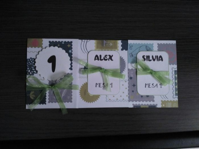 Seating plan con tarjetas de scrap - 2