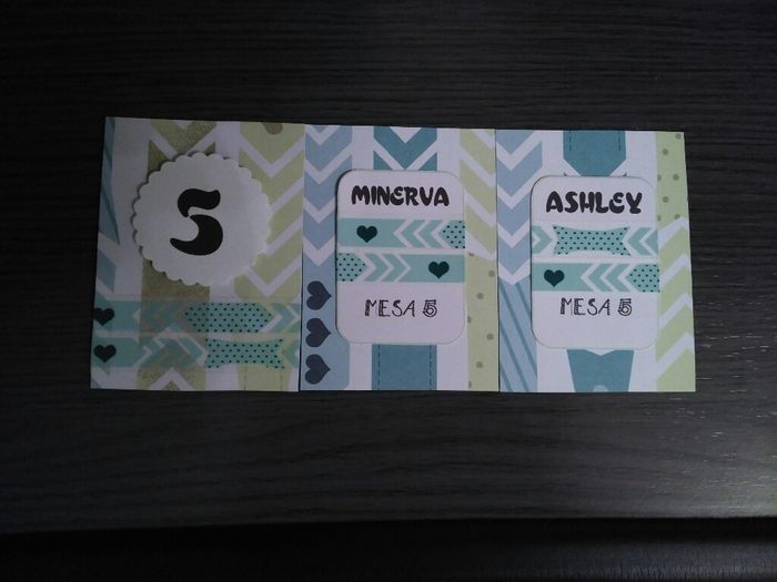Seating plan con tarjetas de scrap - 5