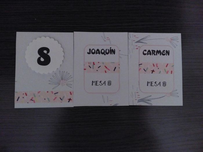 Seating plan con tarjetas de scrap - 7