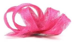 tocado fucsia