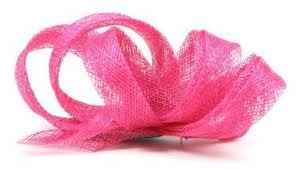 tocado fucsia