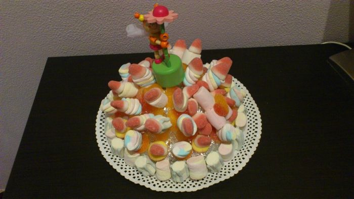 tarta chuches con muñeco