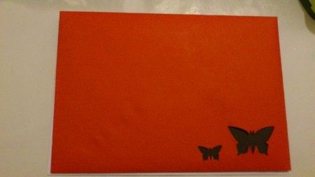 Sobre rojo