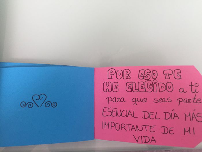 Forma original para pedir a amigos qué sean nuestros testigos!! - 5