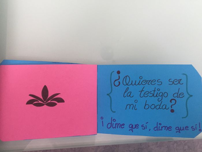 Forma original para pedir a amigos qué sean nuestros testigos!! - 6