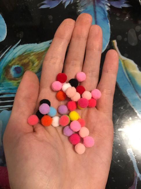 Los compramos por Aliexpress (3 bolsas, que no falten pelotitas) y nos salieron muy baratos, 
