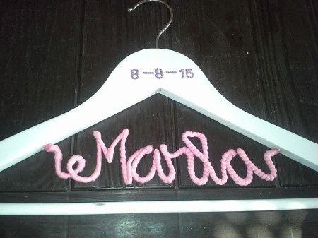Perchas para novios - 1