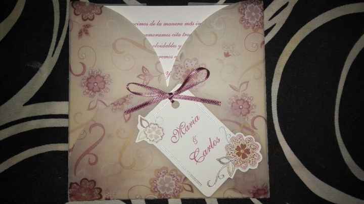 Mis invitaciones y mi sello - 1