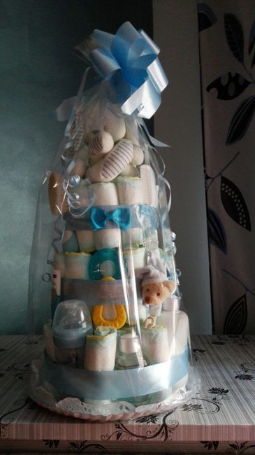 Tarta de pañales - 1