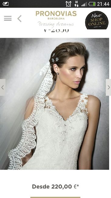 Duda velos pronovias - 2