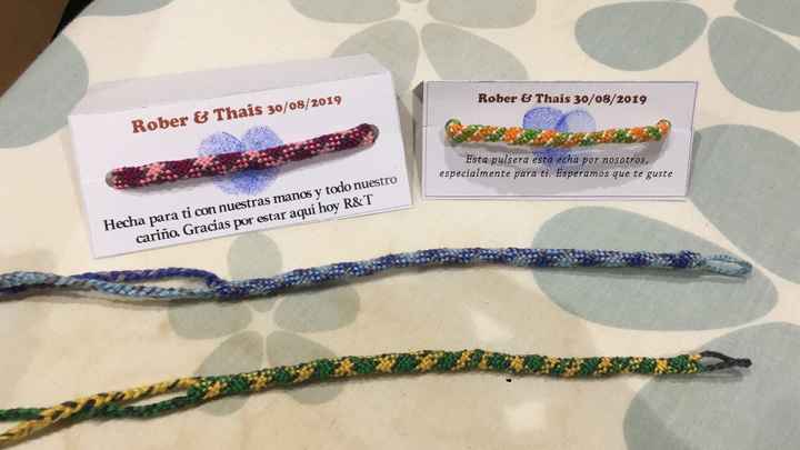 pulseras para los invitados 4