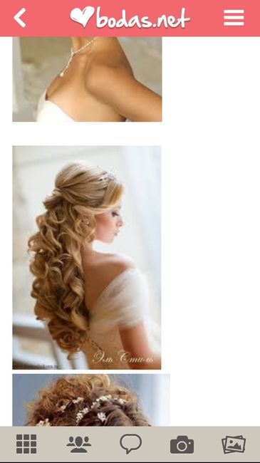 Novias con pelo rizado - 1