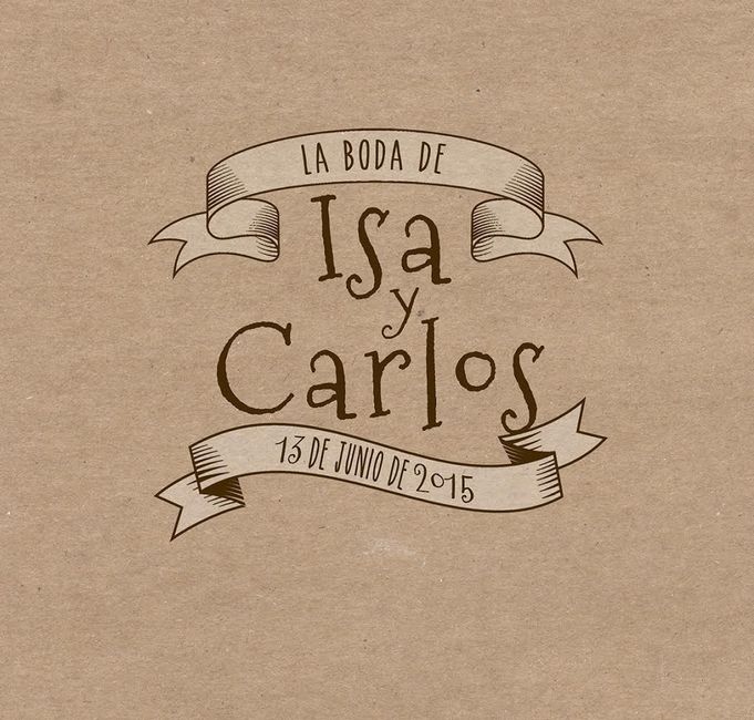 Logo boda