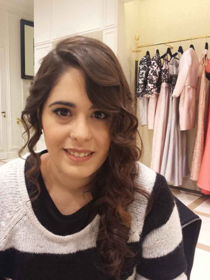 Prueba de maquillaje, peinado y vestido - 2