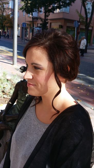Nueva prueba de peinado y maquillaje - 2