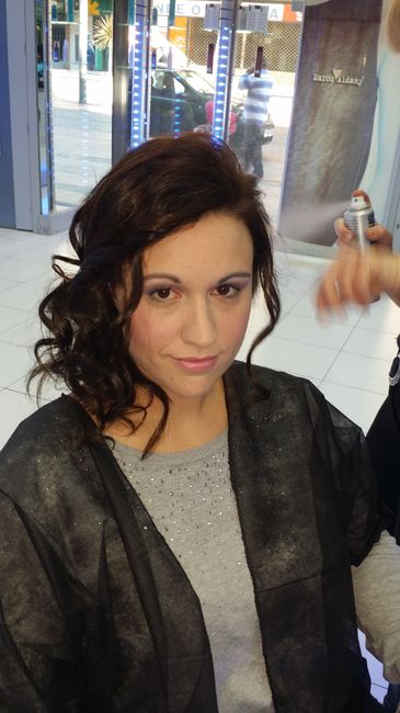 Nueva prueba de peinado y maquillaje - 6