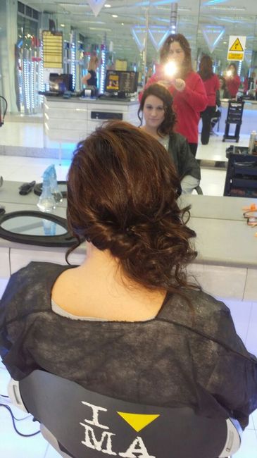 Nueva prueba de peinado y maquillaje - 5