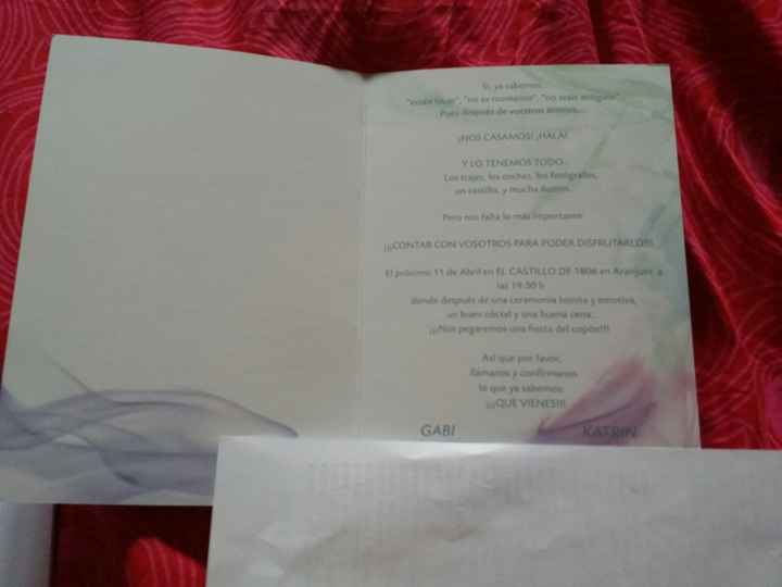Mis invitaciones!!me encantannnn!!!! - 2