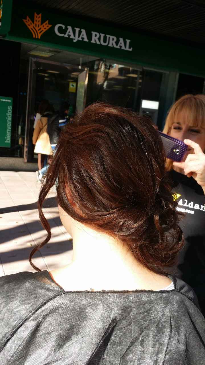 Nueva prueba de peinado y maquillaje - 1