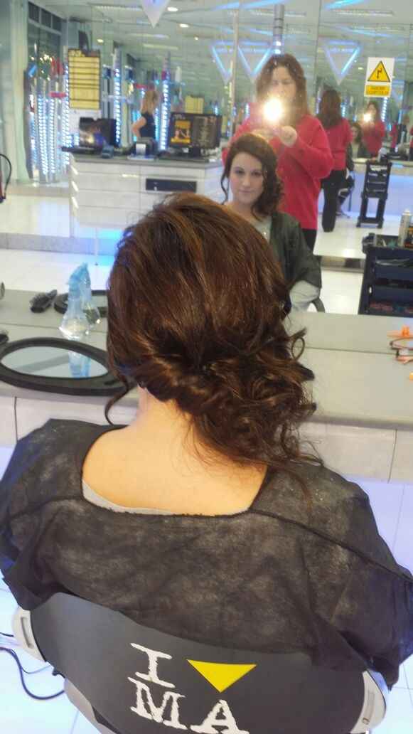 Nueva prueba de peinado y maquillaje - 5