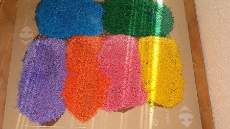 Duda con las tarjetas para las bolsitas del arroz - 4