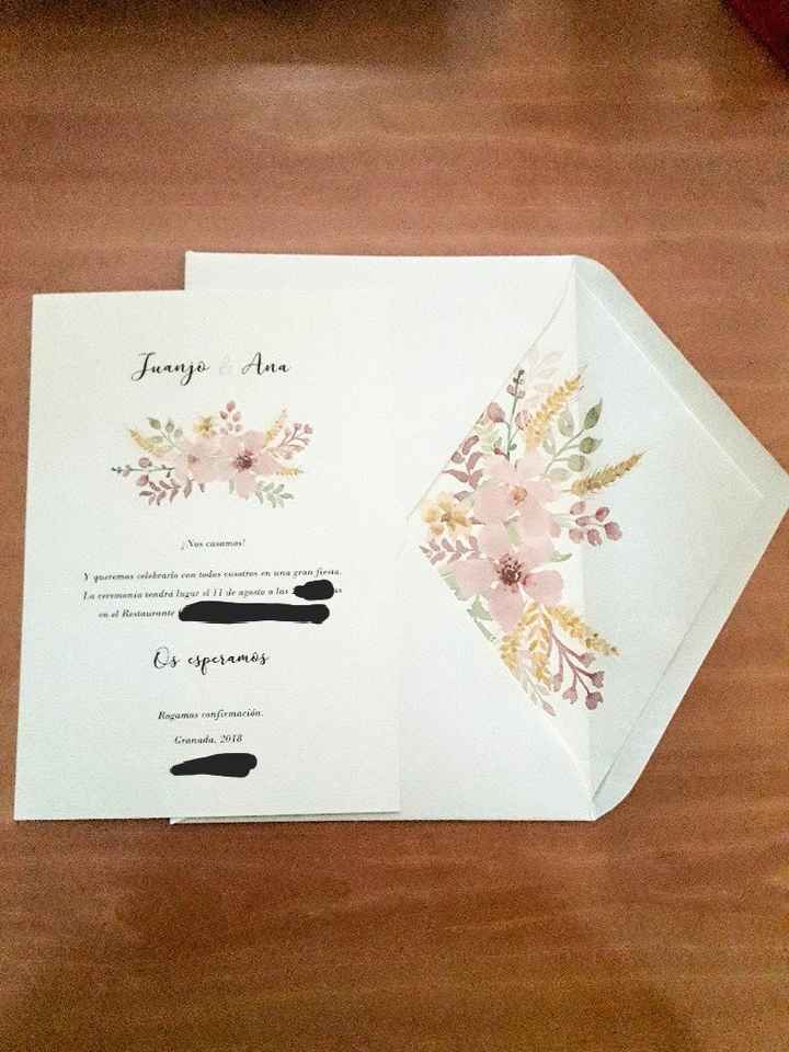 Pss, pss otro secreto de mi boda, las invitaciones - 1