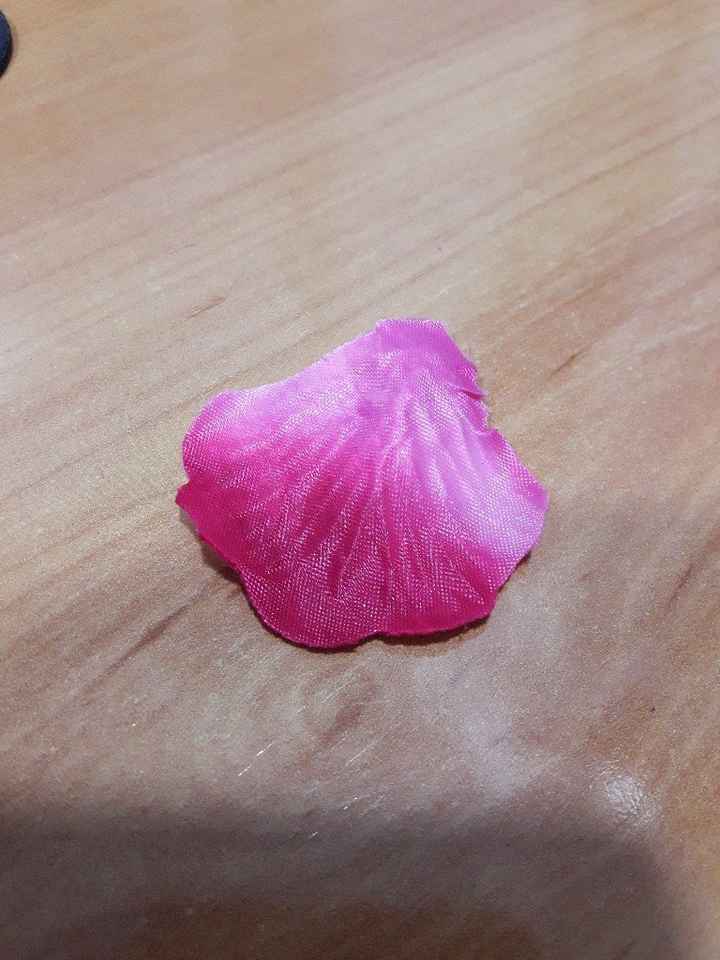  Pétalos de rosa de tela - 2