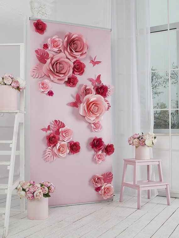  Flores de papel para decorar - 8
