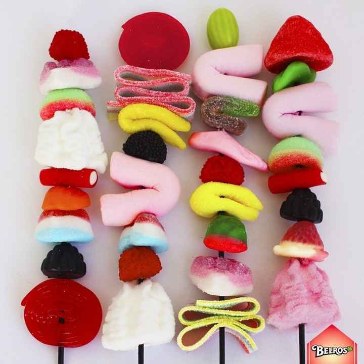 Cómo presentar las chuches en mesas dulces - 5