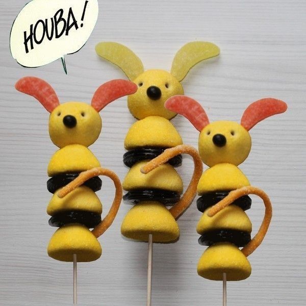Cómo presentar las chuches en mesas dulces 26