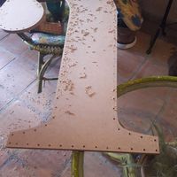 Mis letras gigantes con luces terminadas - 4