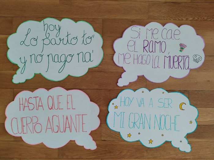 Manualidades photocall 2
