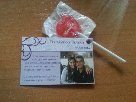 tarjetas de Agradecimiento