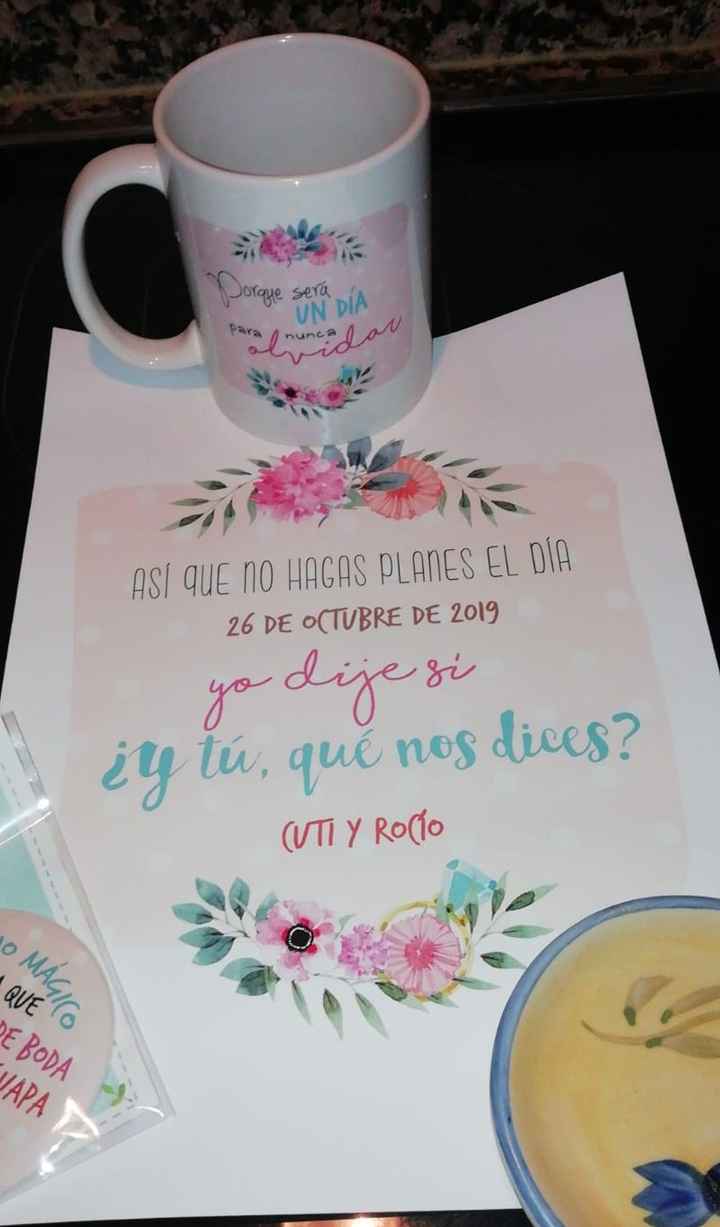 Así di la noticia a mis (amigas) testigos de boda.