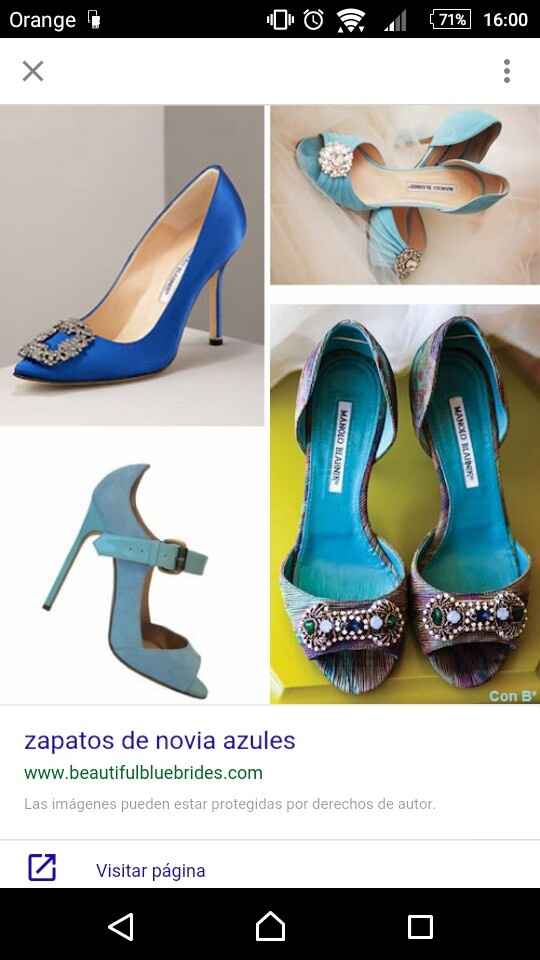 Zapatos azules - 2