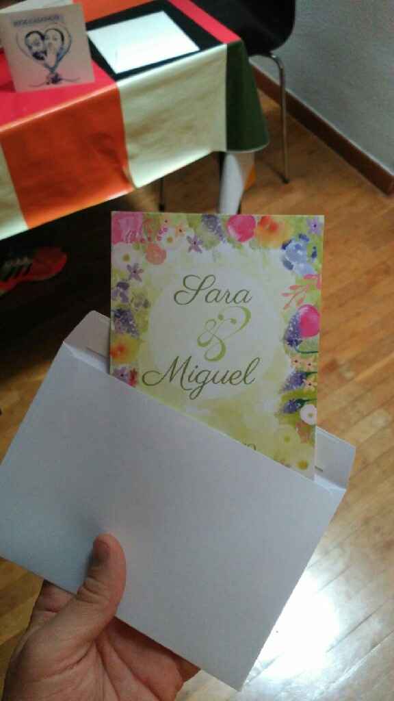Mis invitaciones !! gracias a las q ayudasteis - 1
