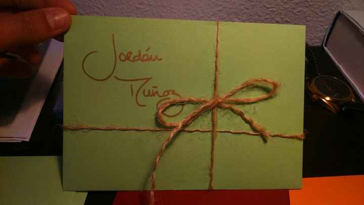 Ya tenemos invitaciones!!! - 2