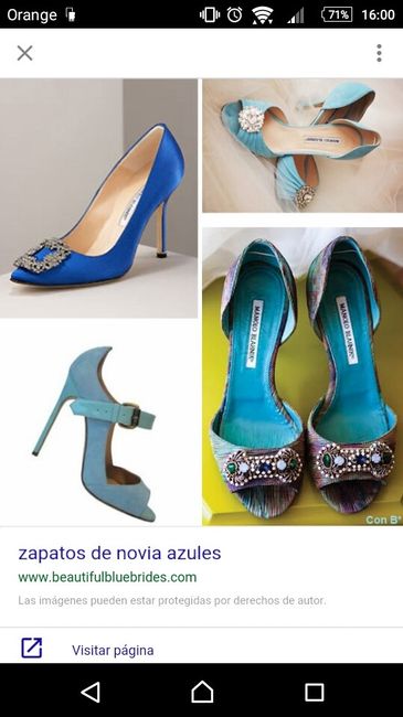 Zapatos azules - 2