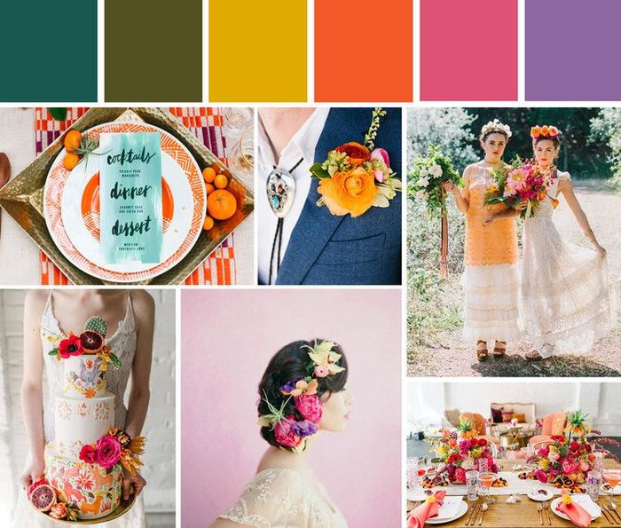 Lista 97+ Foto paleta de colores para bodas 2022 Lleno