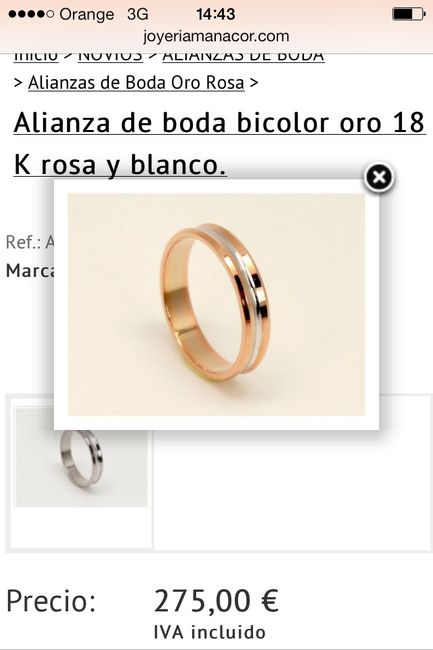 Mi alianzas de boda! compartid las vuestras ! - 1