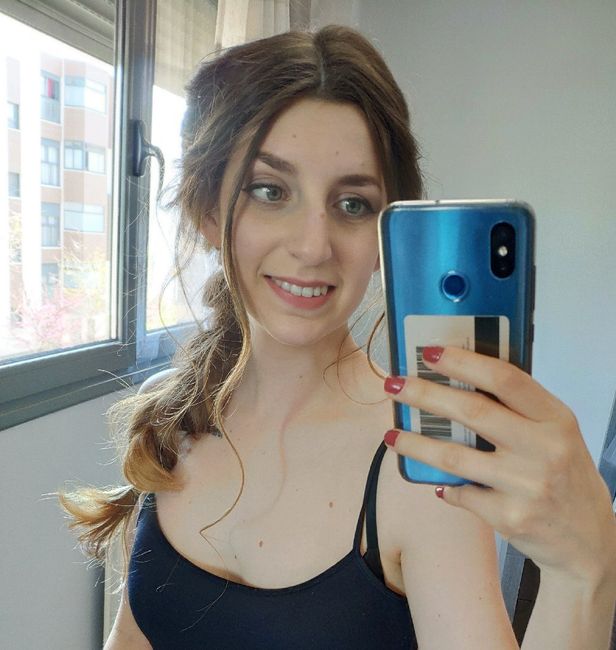 Mi prueba de maquillaje y peinado. - 3