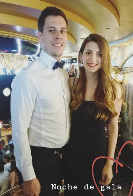 Cena del capitán en el crucero 🛳🤷🏽‍♀️ - 1