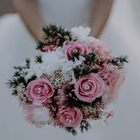 Ramos de novia preservado - 2