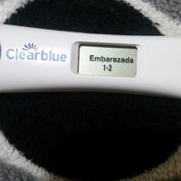Segunda raya del test de embarazo muy clarita - 1