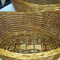 Lote 2 cestas de mimbre pata recordatorios!!! - 2