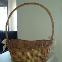 Lote 2 cestas de mimbre pata recordatorios!!! - 4