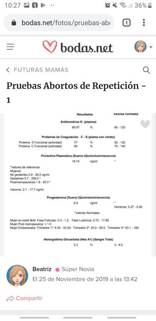 Pruebas Abortos de Repetición - 1