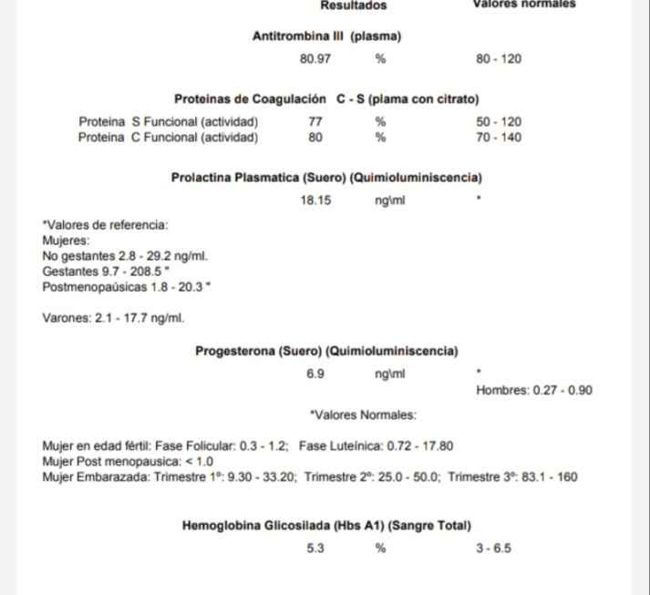 Pruebas Abortos de Repetición 2