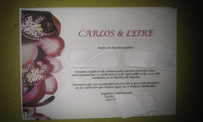mis invitaciones
