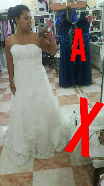 Cambio de vestido en la primera prueba - 2